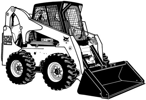 bobcat skid steer clip art|skid steer clip art.